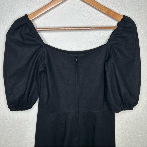 Sezane Darcy Dress black - Picture 6 of 10